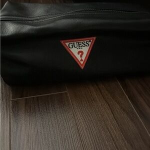 GUESS Black Men's Toiletry Bag